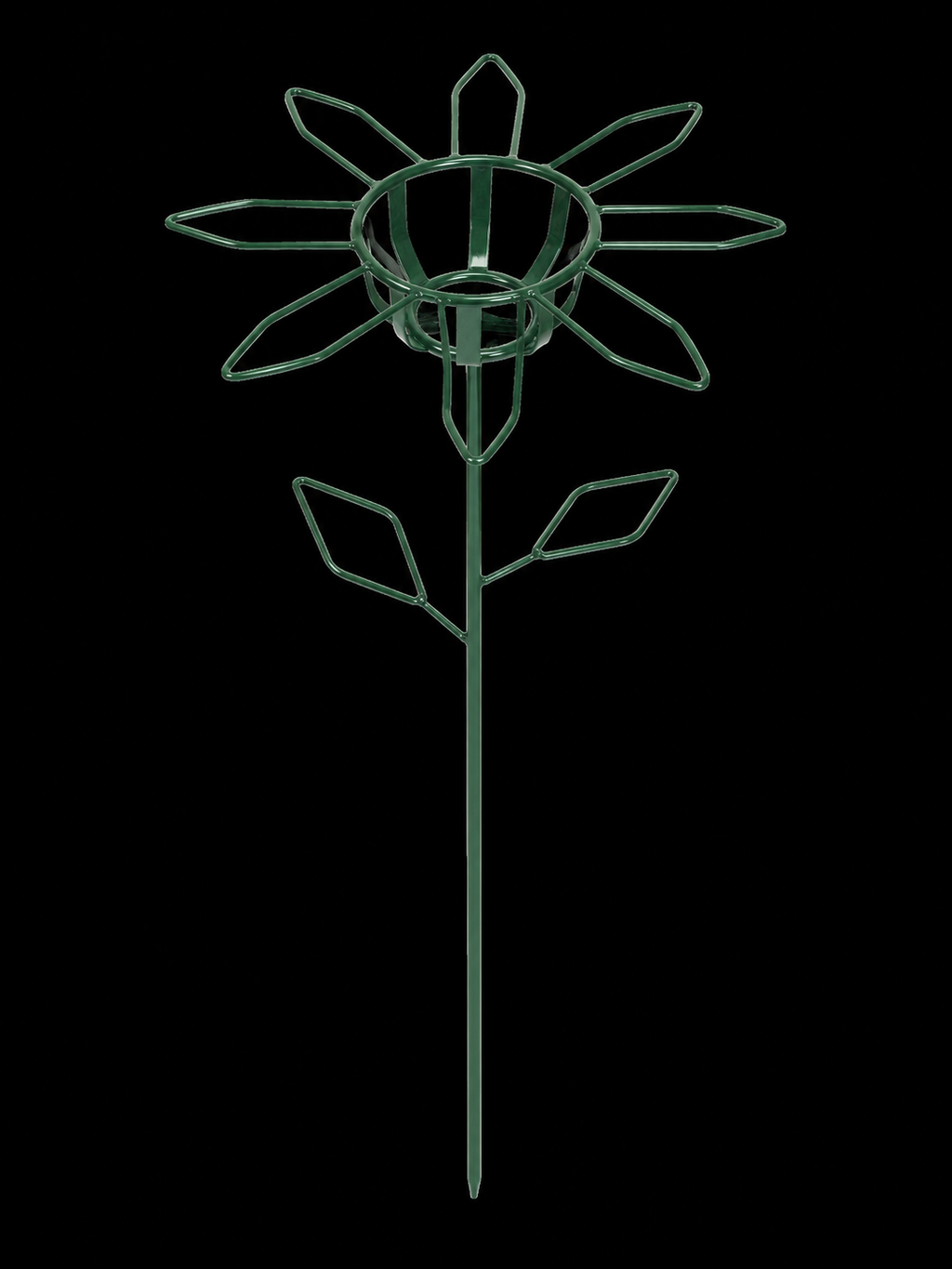 Sunflower Flower Pot Holder Stake