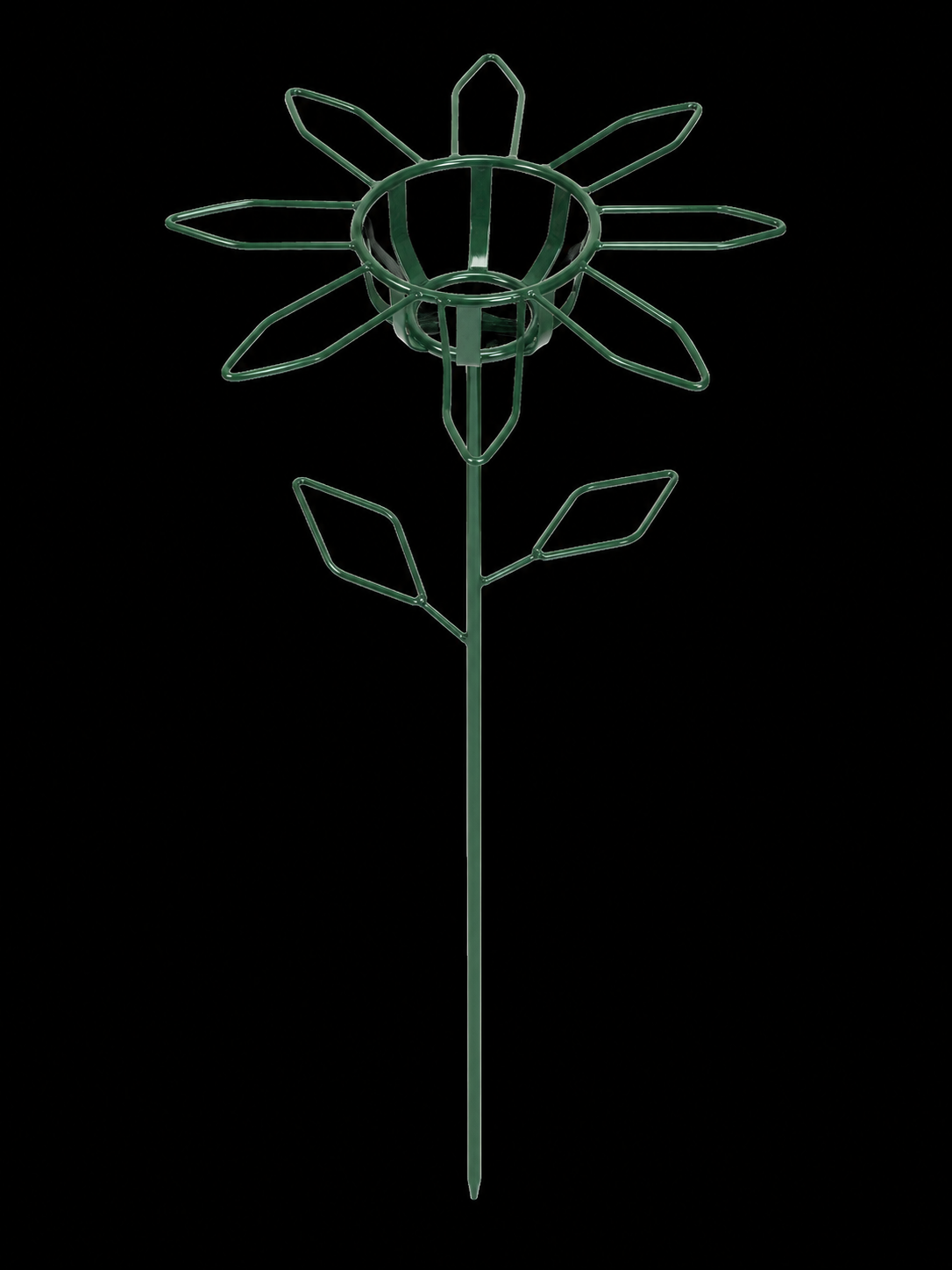 Sunflower Flower Pot Holder Stake