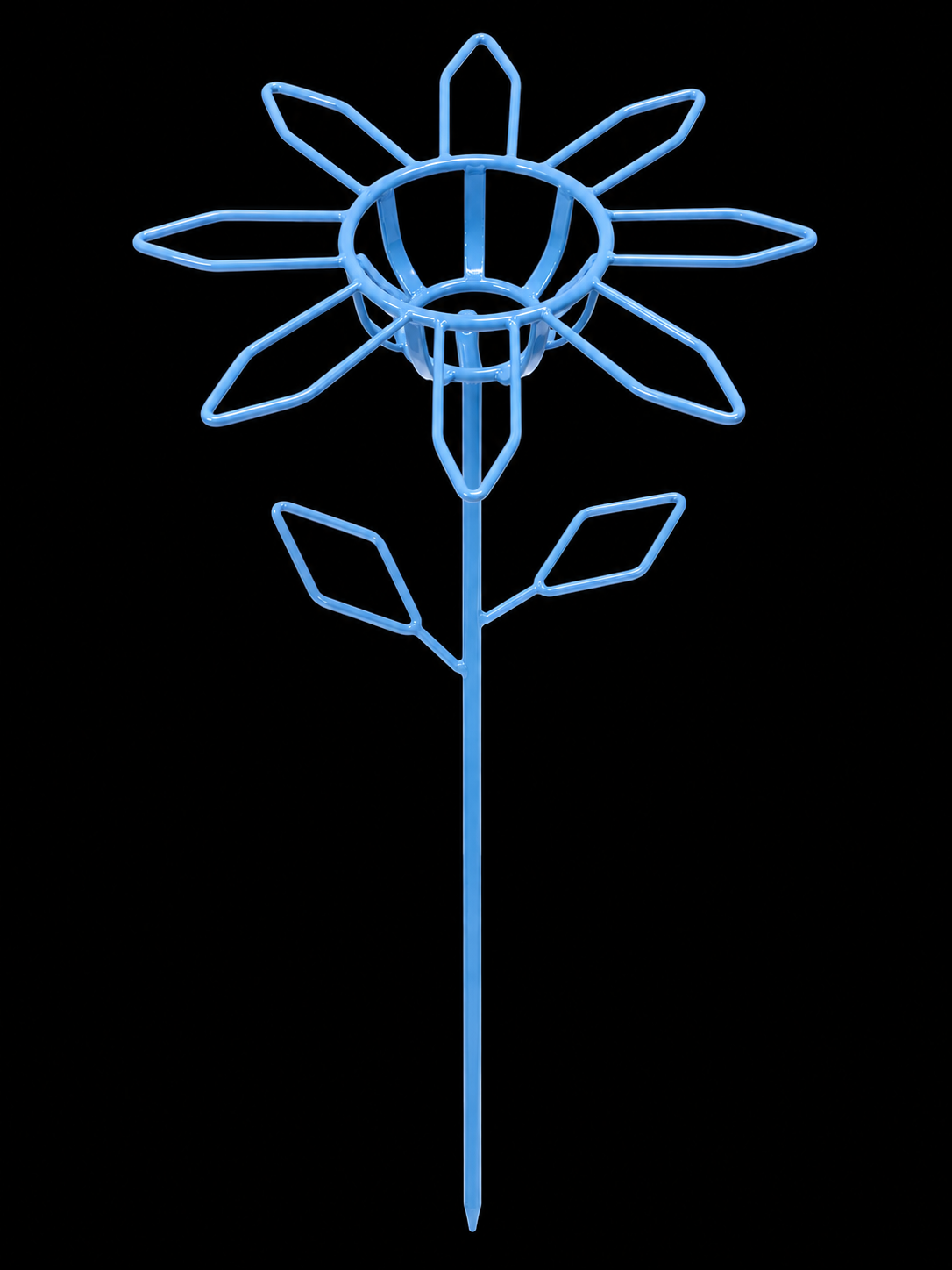 Sunflower Flower Pot Holder Stake