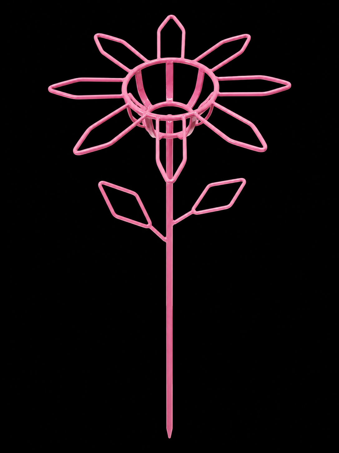 Sunflower Flower Pot Holder Stake