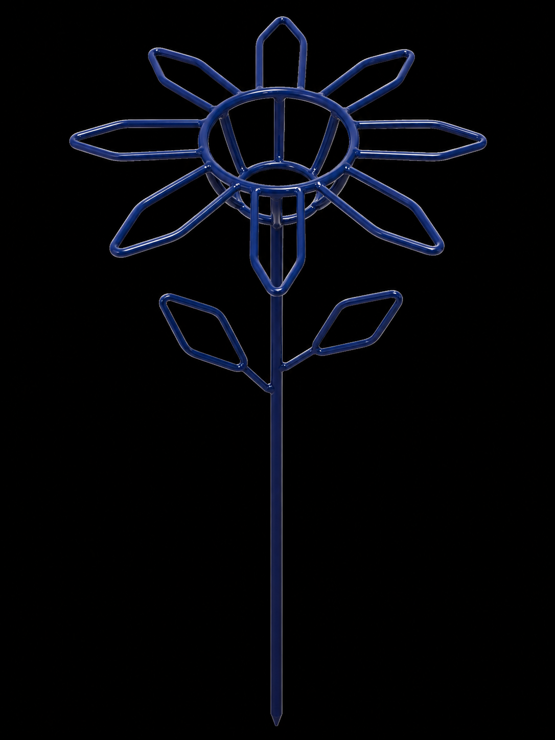 Handcrafted Flower Pot Holder Stake