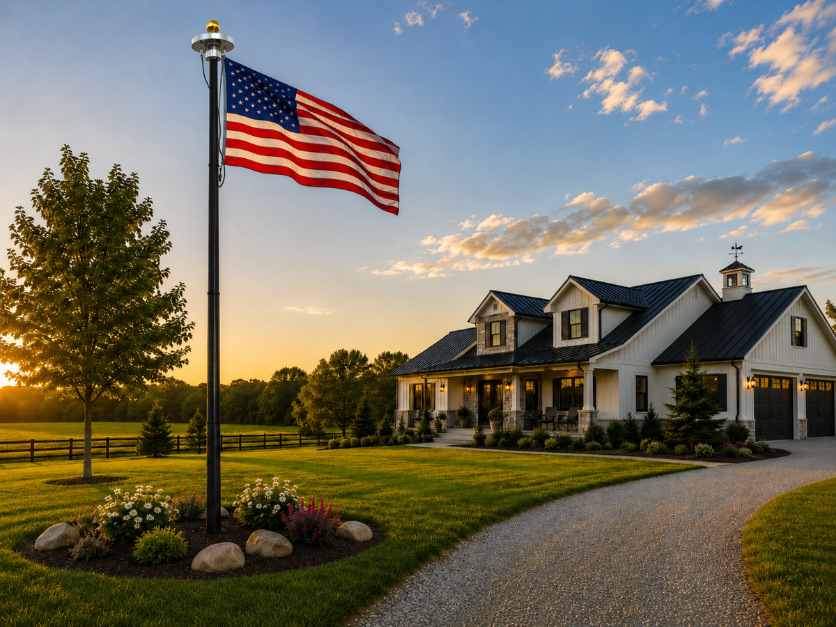 MetalCraft Steel Flagpole | Made in Wisconsin