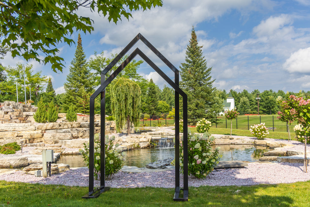 Gabled Trellis Arch – MetalCraft by Rondele Ranch