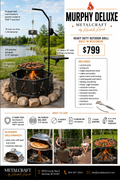 Murphy Deluxe Outdoor Grill & Firepit
